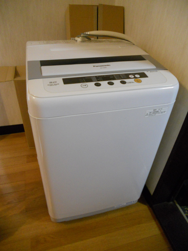 Panasonic 全自動洗濯機:NA-F50B3 中古　程度良