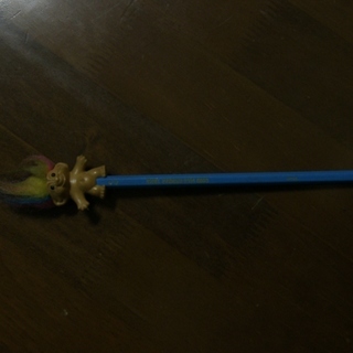 トロール人形　鉛筆