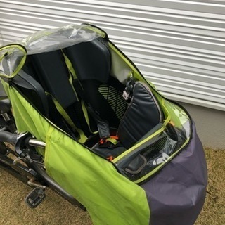 【美品】前後子ども乗せ付自転車