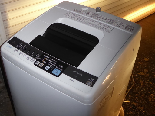 2013年製 日立 全自動洗濯機 NW-6MY 風脱水！シャワー浸透洗浄！6k洗い！