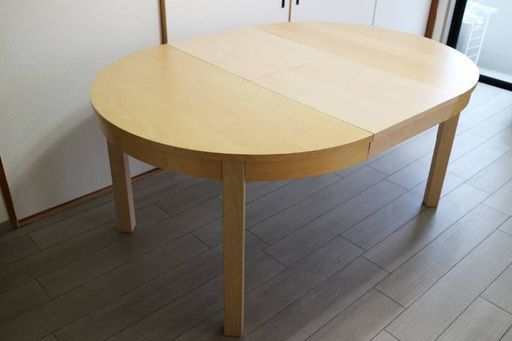IKEA BJURSTA 伸長式丸テーブル-