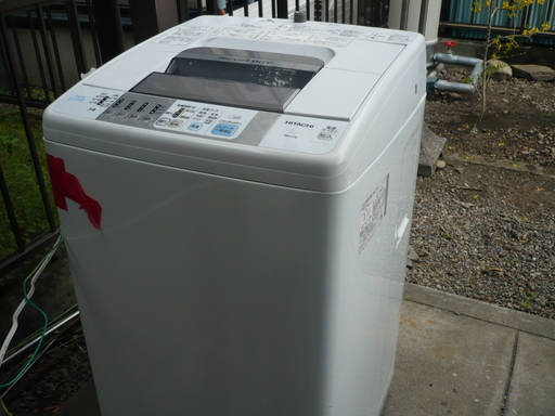 HITACHI洗濯機★NW-Z78 6/7キロ (2015) 使用1年未満★即引き渡し！