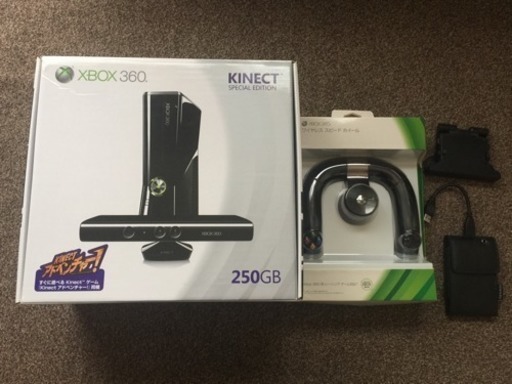 XBOX 360すぐ遊べるセット‼️Kinect付‼️