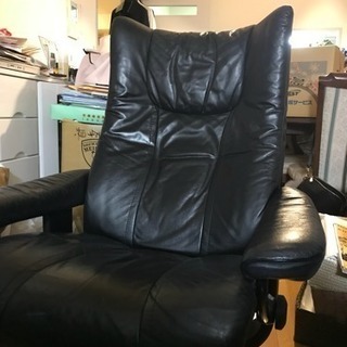 至急/墨田区吾妻橋】ノルウェー製エコーネス社レザーリクライニング