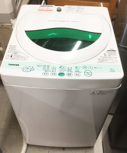 中古☆TOSHIBA 洗濯機 2011年製 5.0K