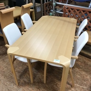 値下げ 天童木工 ダイニング5点セット 美品
