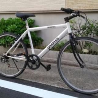 クロスバイク シボレー CORVETTE Z06 405HP 6段変速 ホワイト 配送無料