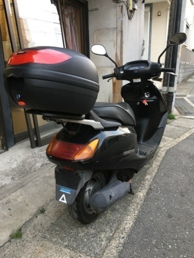 スペイシー100 リアボックス付きで使い勝手抜群