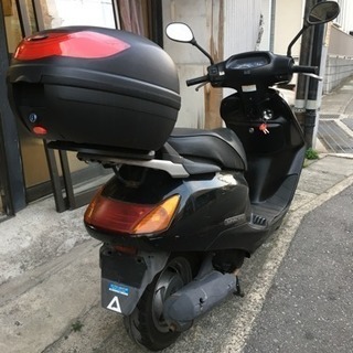 スペイシー100 リアボックス付きで使い勝手抜群