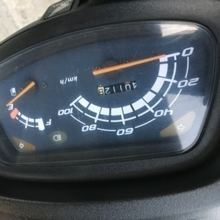 スペイシー100 リアボックス付きで使い勝手抜群