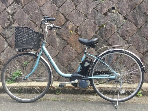 パナソニック電動自転車☆27年4月19日購入♪使用距離少くバッテリーも良好です♪