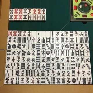 全自動麻雀卓 雀豪DOME＋テンリーダ、サイドテーブル、椅子