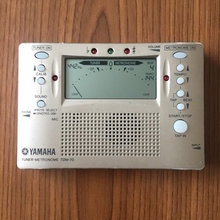 ヤマハ メトロノーム チューナー TDM-70 中古