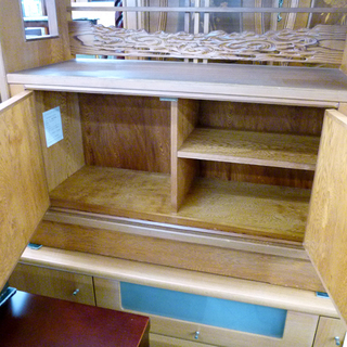 屋久杉 茶棚 茶箪笥 西宮の沢