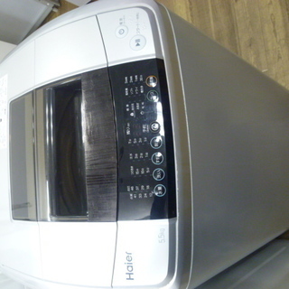 R 中古 Haier 全自動洗濯機 5.5kg シルバー JW-KD55A 2014年製 R 中古 Haier 全自動洗濯機 5.5kg シルバー JW-KD55A 2014年製