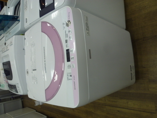 R 中古 SHARP 洗濯機5.5kg　ES-G55PC 2015年製