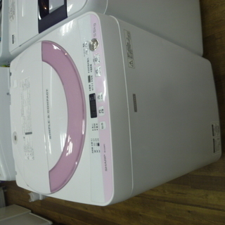 R 中古 SHARP 洗濯機5.5kg　ES-G55PC 2015年製