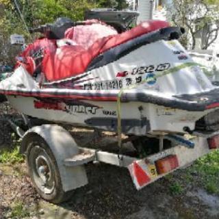 マリンスポーツ ヤマハ 水上バイク GP1200 トレーラー付き