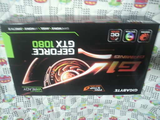 グラフィックボード Geforce GTX 1080
