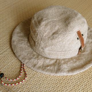 麻の帽子