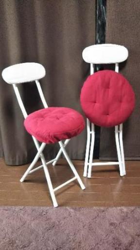 ニトリ 丸椅子クッション付き 折り畳みチェア二個セット Hirokid 豊田の家具の中古あげます 譲ります ジモティーで不用品の処分 ニトリ 丸椅子クッション付き 折り畳みチェア二個セット Hirokid 豊田の家具の中古あげます 譲ります ジモティーで不用品の処分
