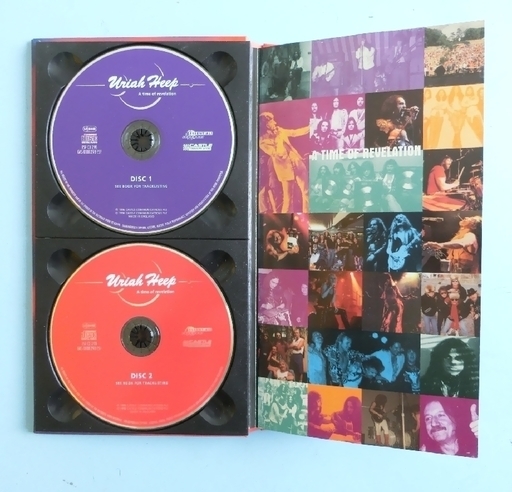 Uriah Heep A Time Of Revelation 25 Years On にゃんくろ 札幌のcd ロック の中古あげます 譲ります ジモティーで不用品の処分