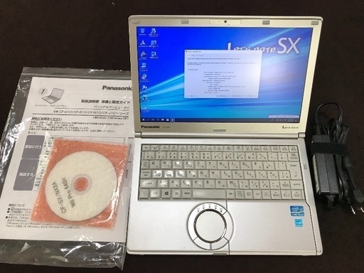 ノートパソコン Let's note CF-SX2ADHCS Corei5/4GB/SSD