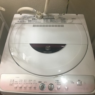 シャープ 洗濯機 ES-GE60L