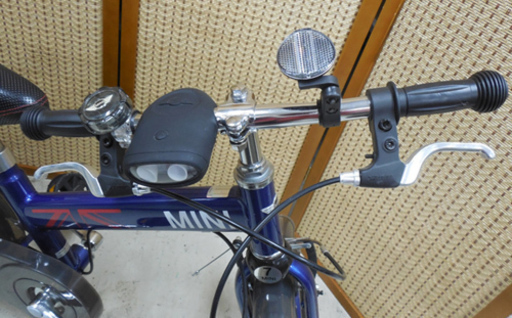 南12条店 MINI KIDS BIKE 16 子供自転車 キッズバイク 16インチ ブルー 補助輪付き