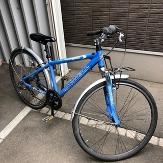 7段切り替えサスペンション付き自転車