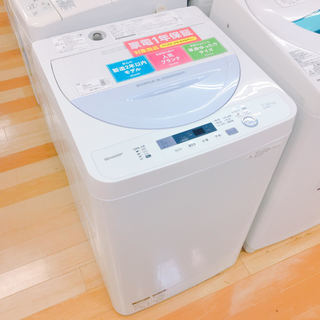安心の1年保証付！2016年製SHARP 5.5kg全自動洗濯機です！