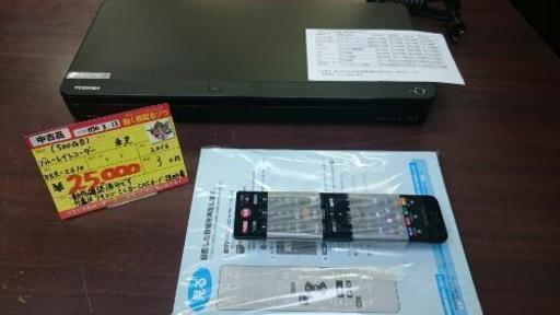 Blu-rayレコーダー 東芝 DBR-610(高く買取るゾウ中間店)