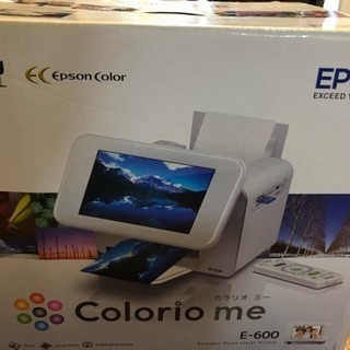 EPSON インクジェットプリンタ colorio me E-600