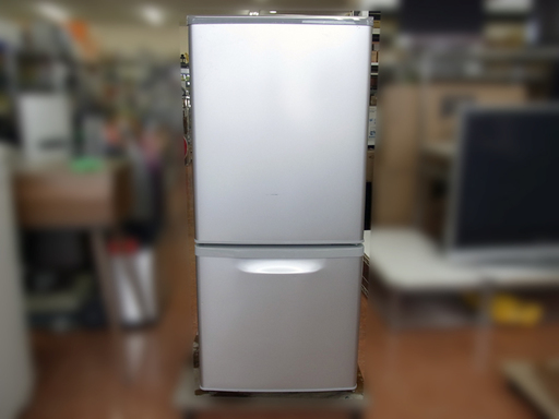 Panasonicパナソニック 138L 2ドア冷凍冷蔵庫 NR-B142W-S 2009年製 中古 動作確認済