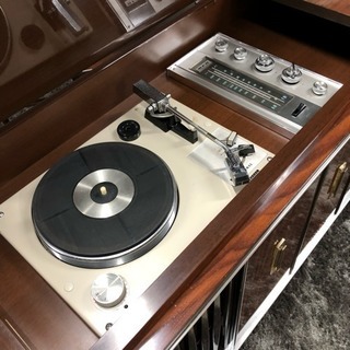ナショナル 真空管 ステレオ レコードプレーヤー 完動品 SE-6200a