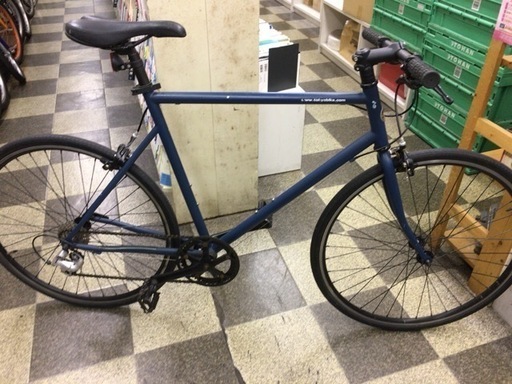 [5130]tokyobike トーキョーバイク　クロスバイク　650×25C　9段変速　クロモリ　ブルー