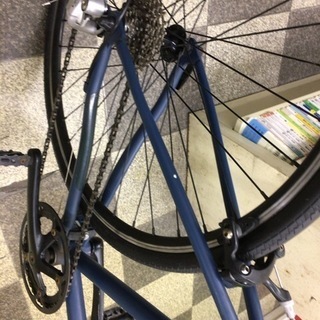 クロスバイク tokyobike 650c 9段変速 ライトブルー 配送無料