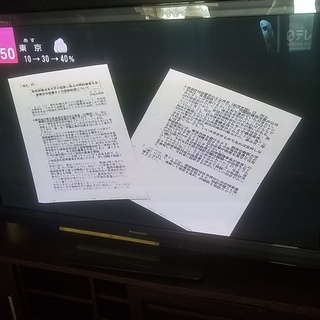 中古3D Ｐａｎａｓｏｎｉｃ50V型プラズマテレビ