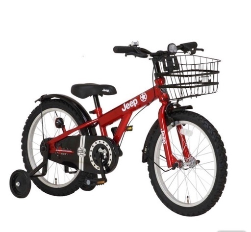 【中古】jeep 18インチ 自転車 子ども用