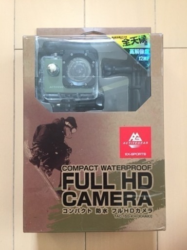 アクションカメラ フルhd 30m防水 Tac 15s カーキ色 ソラ 伊丹のその他の中古あげます 譲ります ジモティーで不用品の処分