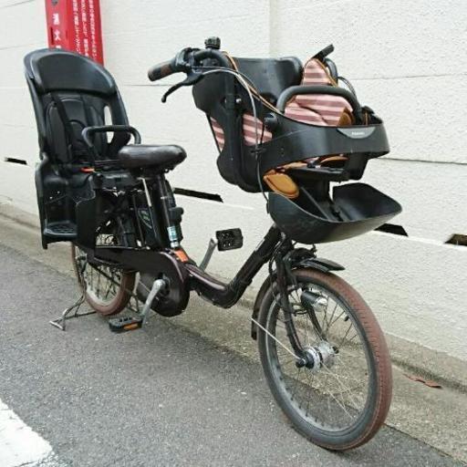 【売約済】3人乗り◼️パナソニックギュットミニDX◼️子供2人乗せ電動アシスト自転車