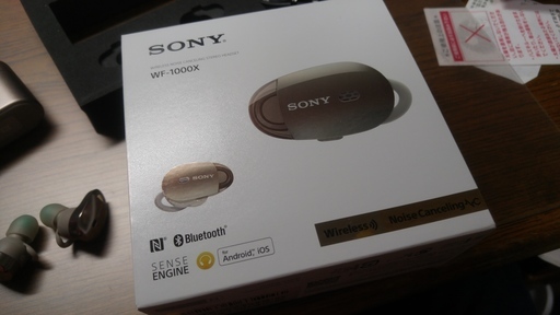 SONY　WF-1000X（シャンパンゴールド）美品
