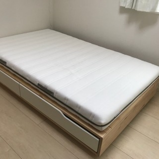 IKEA MANDAL セミダブル・ベッド