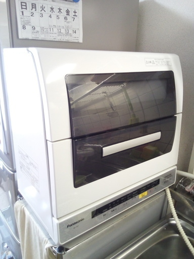 （商談成立しました）【Panasonic/パナソニック】食器洗い乾燥機・保証付き・分岐水栓付き
