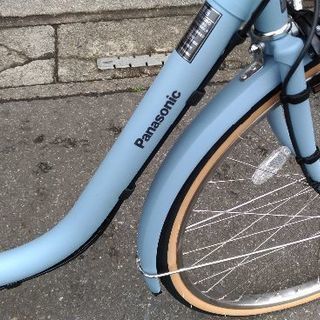 パナソニック電動自転車　ビビスタイル　マットブルーグレー BE-ELDS634