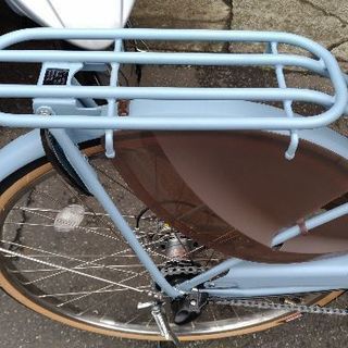 パナソニック電動自転車　ビビスタイル　マットブルーグレー BE-ELDS634