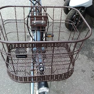 パナソニック電動自転車　ビビスタイル　マットブルーグレー BE-ELDS634