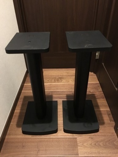 木製スピーカースタンド ペア