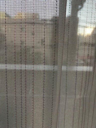 ニトリ ラベンダー色 カーテン 17年7月購入 レースカーテン付き ちい 名古屋のカーテン ブラインドの中古あげます 譲ります ジモティーで不用品の処分