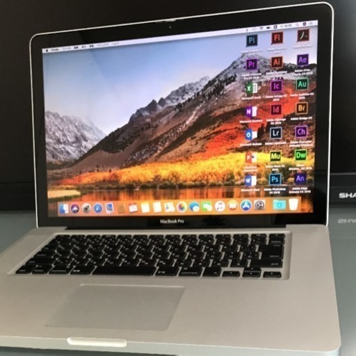 新品バッテリー\u0026SSD MacBook Pro i5 4GB 120GB